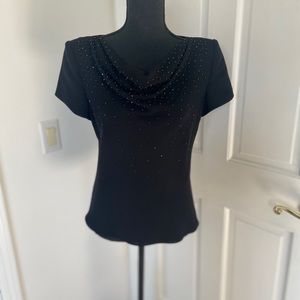 Black Two-Piece Skirt Set